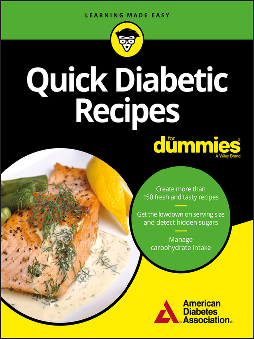 Title details for Quick Diabetic Recipes For Dummies by American Diabetes Association - Available